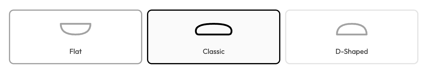 Band profile options