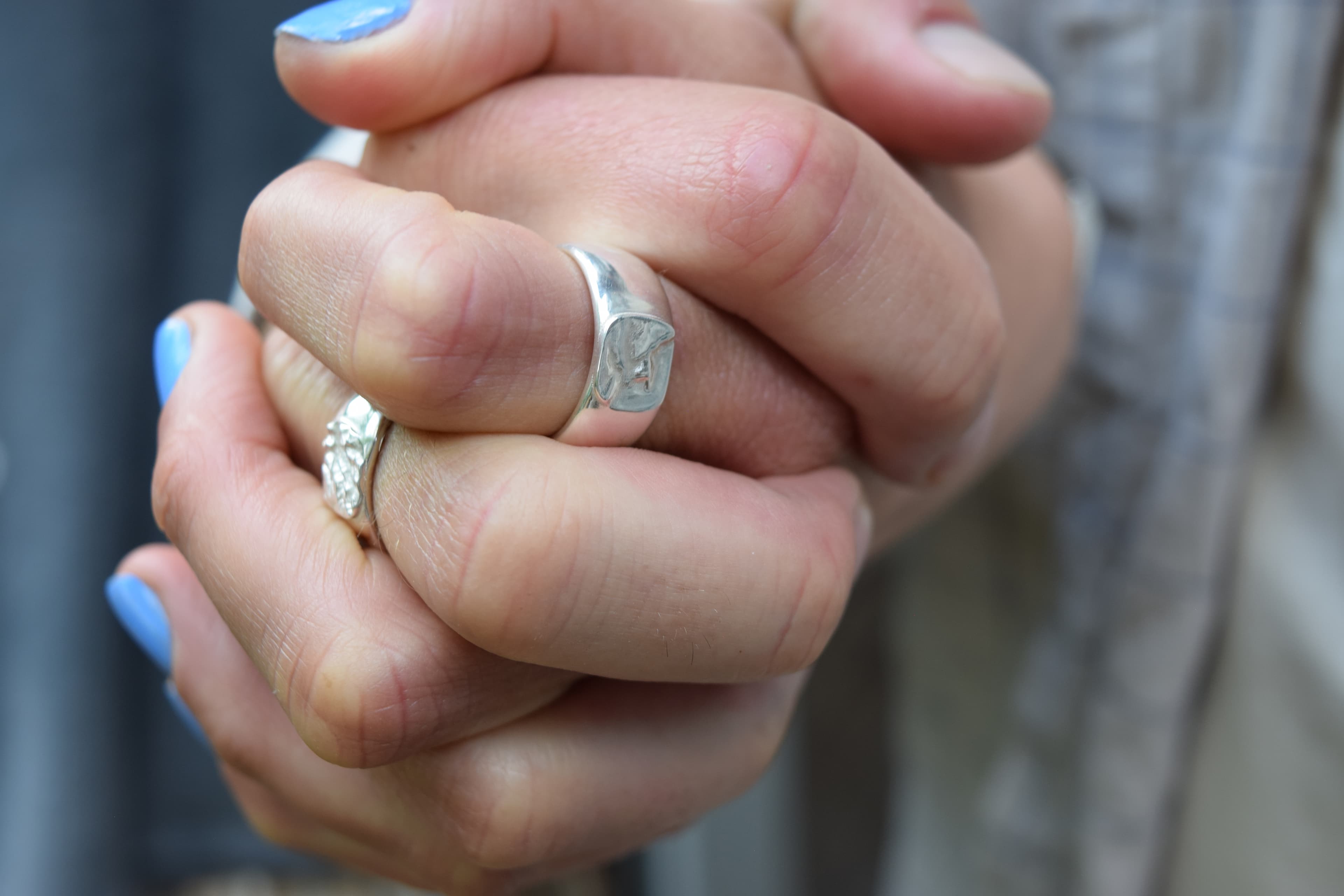 Bespoke map jewellery ring crafted from real terrain data