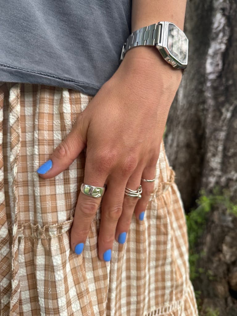 Bespoke map ring created from a favourite location by WILDRING